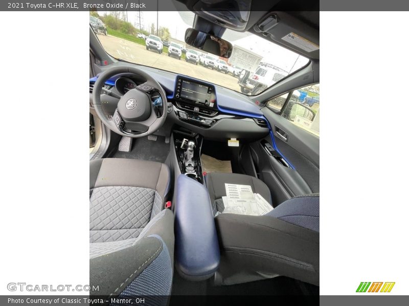 Front Seat of 2021 C-HR XLE