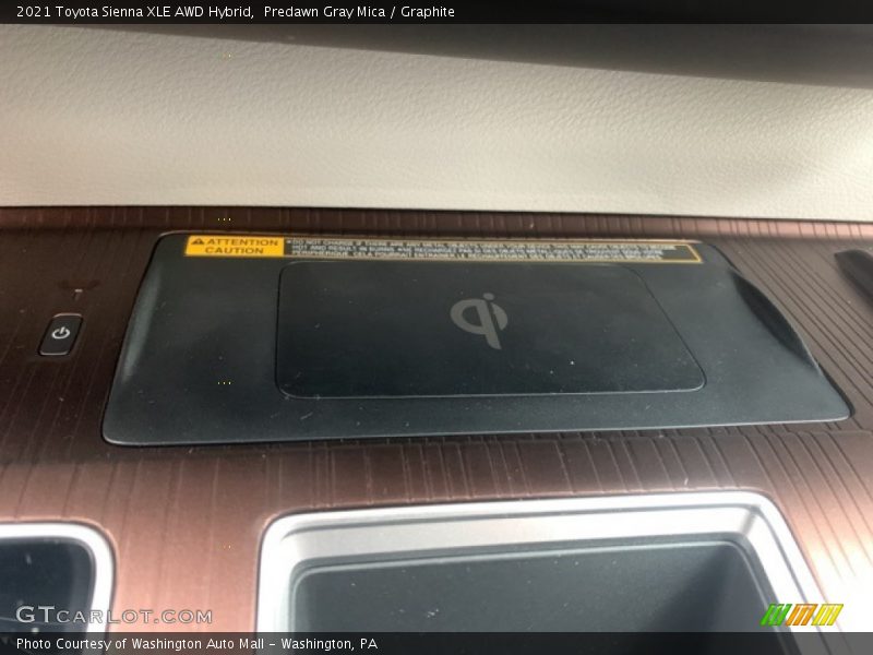 Predawn Gray Mica / Graphite 2021 Toyota Sienna XLE AWD Hybrid