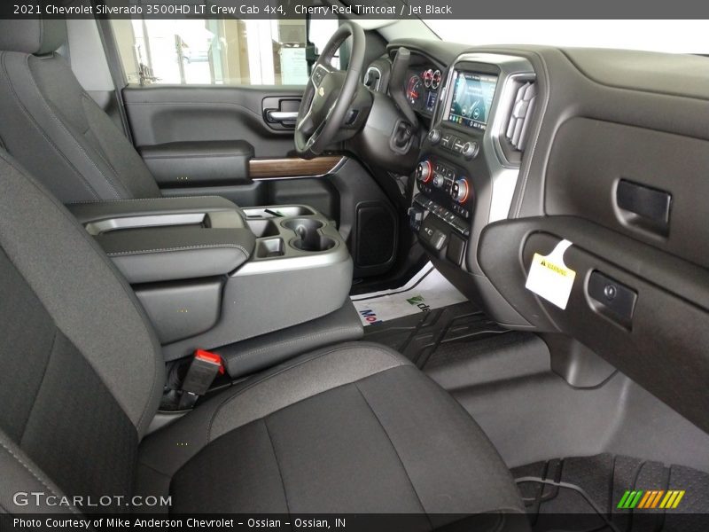 Cherry Red Tintcoat / Jet Black 2021 Chevrolet Silverado 3500HD LT Crew Cab 4x4