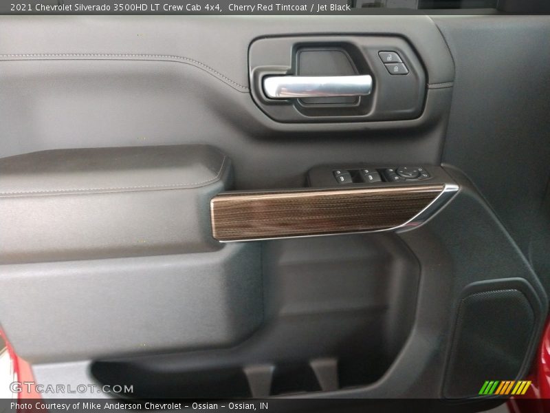 Cherry Red Tintcoat / Jet Black 2021 Chevrolet Silverado 3500HD LT Crew Cab 4x4