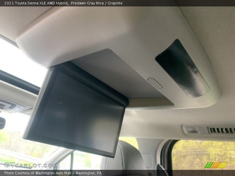 Predawn Gray Mica / Graphite 2021 Toyota Sienna XLE AWD Hybrid