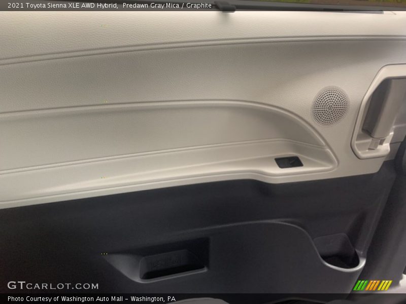Predawn Gray Mica / Graphite 2021 Toyota Sienna XLE AWD Hybrid