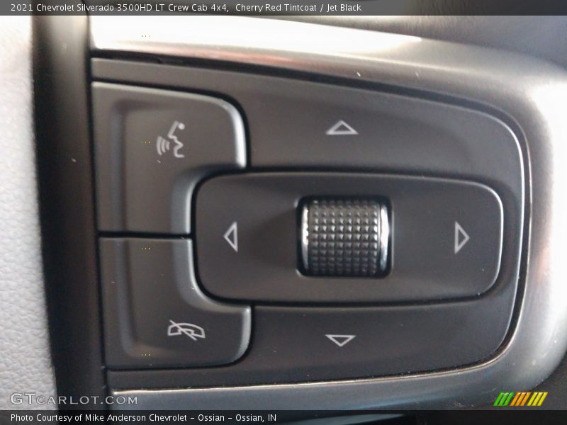 Cherry Red Tintcoat / Jet Black 2021 Chevrolet Silverado 3500HD LT Crew Cab 4x4
