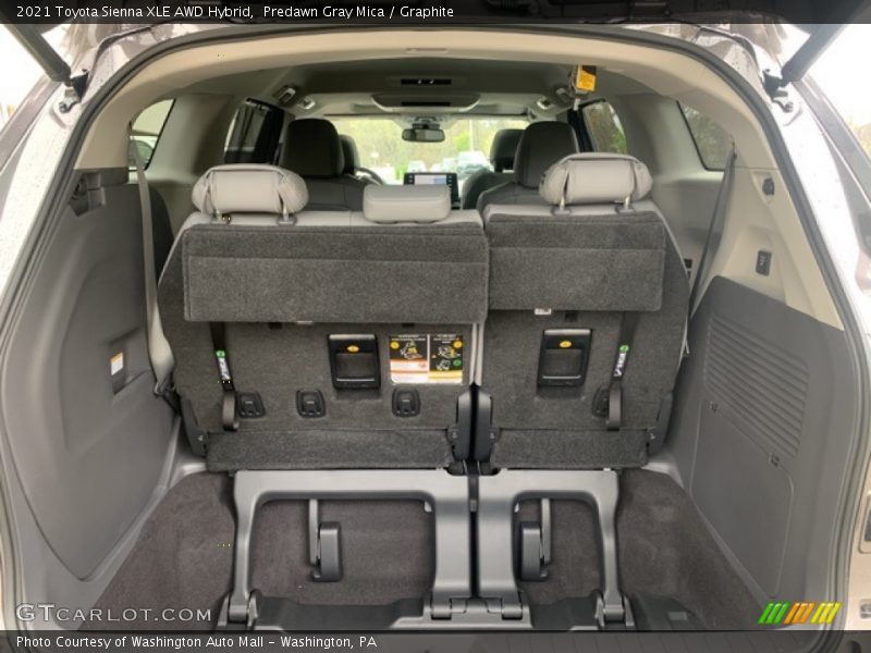 Predawn Gray Mica / Graphite 2021 Toyota Sienna XLE AWD Hybrid