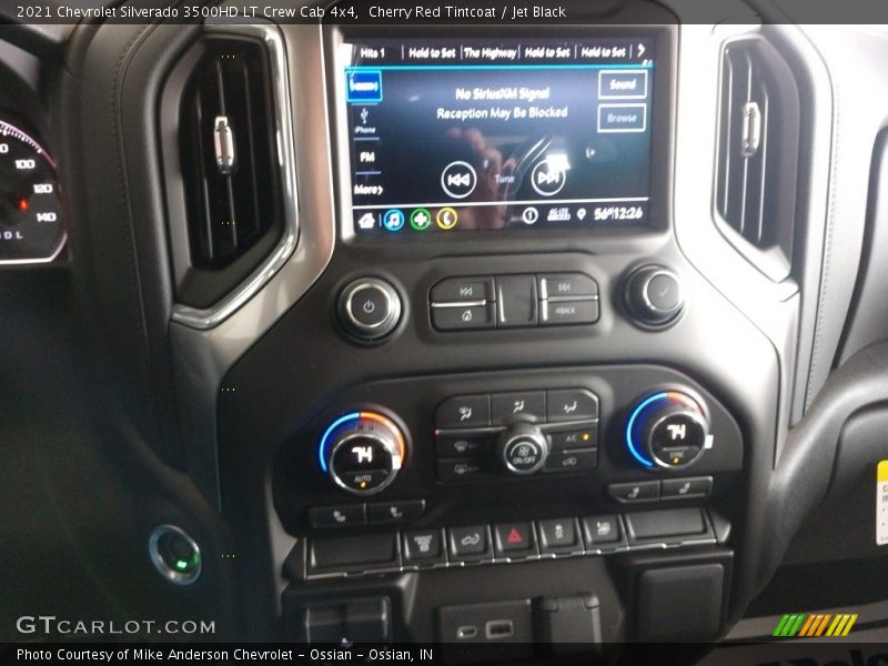 Cherry Red Tintcoat / Jet Black 2021 Chevrolet Silverado 3500HD LT Crew Cab 4x4