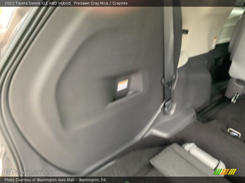 Predawn Gray Mica / Graphite 2021 Toyota Sienna XLE AWD Hybrid