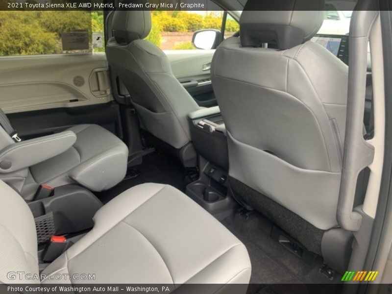 Predawn Gray Mica / Graphite 2021 Toyota Sienna XLE AWD Hybrid