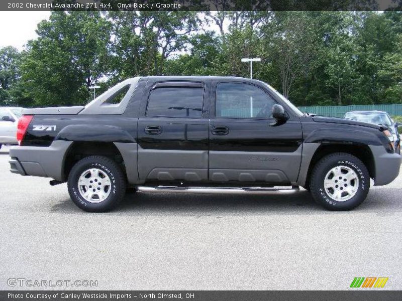 Onyx Black / Graphite 2002 Chevrolet Avalanche Z71 4x4