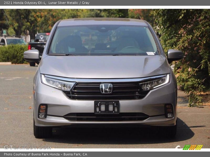 Lunar Silver Metallic / Gray 2021 Honda Odyssey EX-L