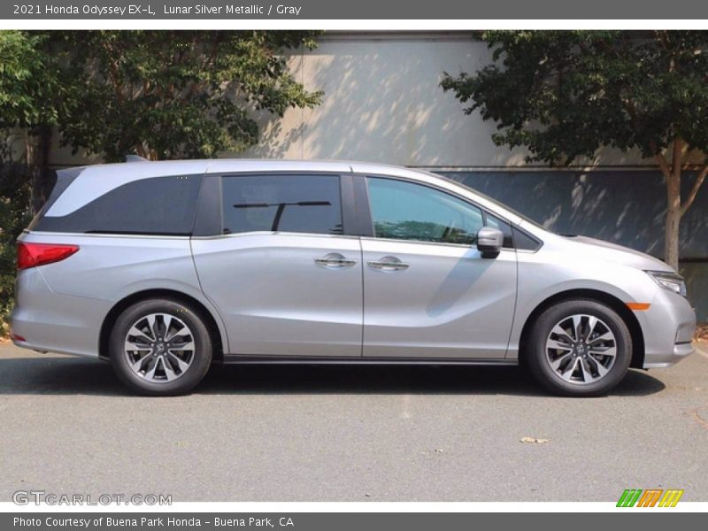 Lunar Silver Metallic / Gray 2021 Honda Odyssey EX-L