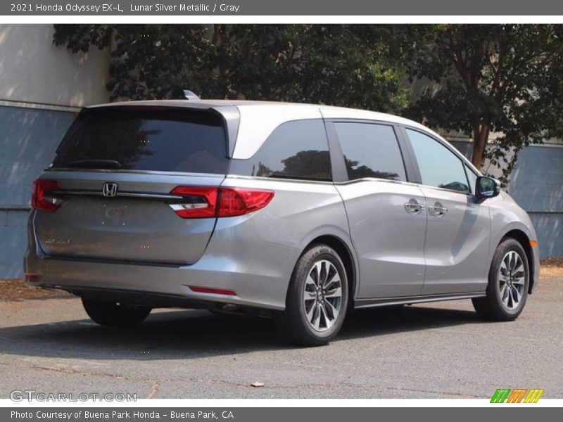 Lunar Silver Metallic / Gray 2021 Honda Odyssey EX-L