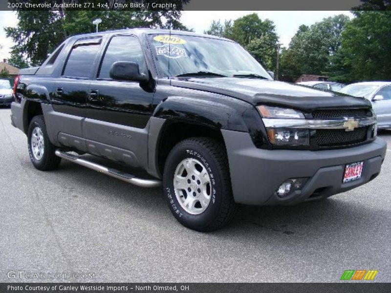 Onyx Black / Graphite 2002 Chevrolet Avalanche Z71 4x4