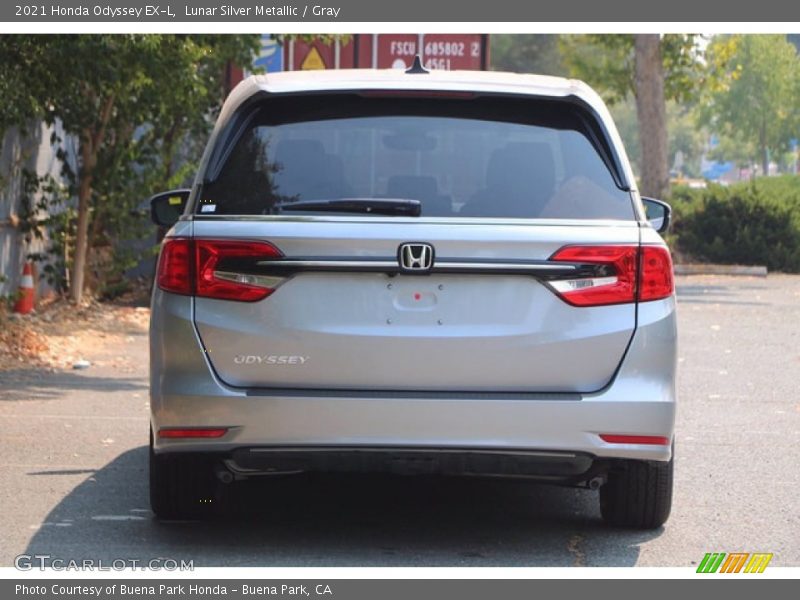 Lunar Silver Metallic / Gray 2021 Honda Odyssey EX-L