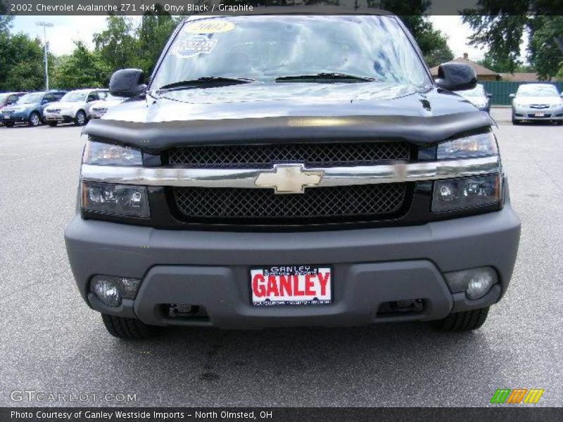 Onyx Black / Graphite 2002 Chevrolet Avalanche Z71 4x4