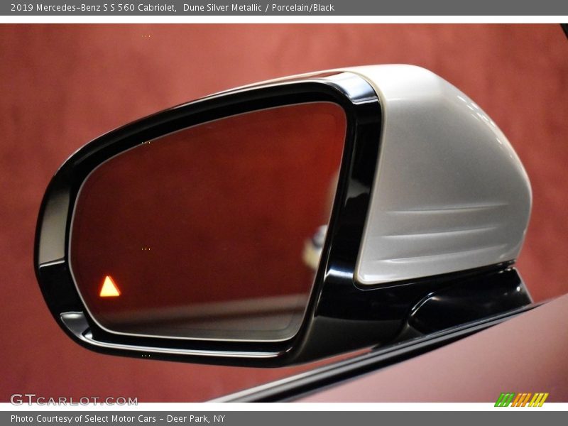 Dune Silver Metallic / Porcelain/Black 2019 Mercedes-Benz S S 560 Cabriolet