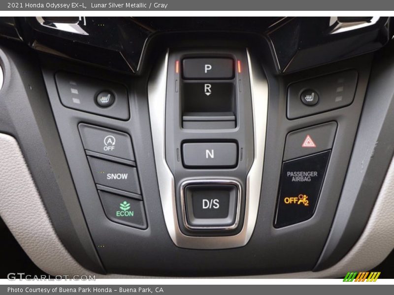 Lunar Silver Metallic / Gray 2021 Honda Odyssey EX-L