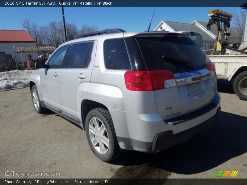 Quicksilver Metallic / Jet Black 2010 GMC Terrain SLT AWD