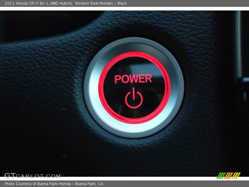 Modern Steel Metallic / Black 2021 Honda CR-V EX-L AWD Hybrid