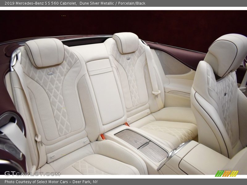 Dune Silver Metallic / Porcelain/Black 2019 Mercedes-Benz S S 560 Cabriolet