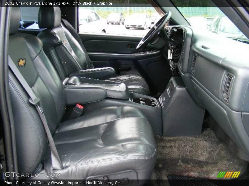 Onyx Black / Graphite 2002 Chevrolet Avalanche Z71 4x4