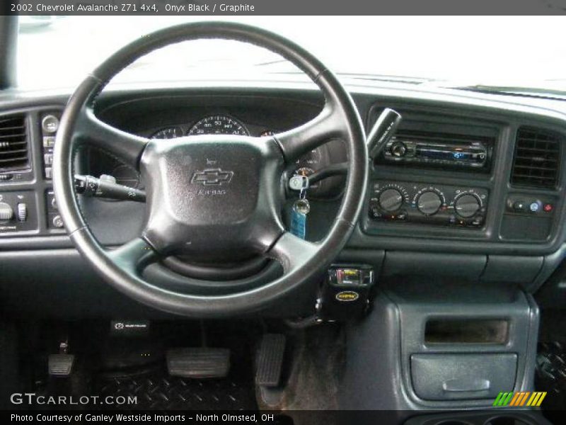 Onyx Black / Graphite 2002 Chevrolet Avalanche Z71 4x4