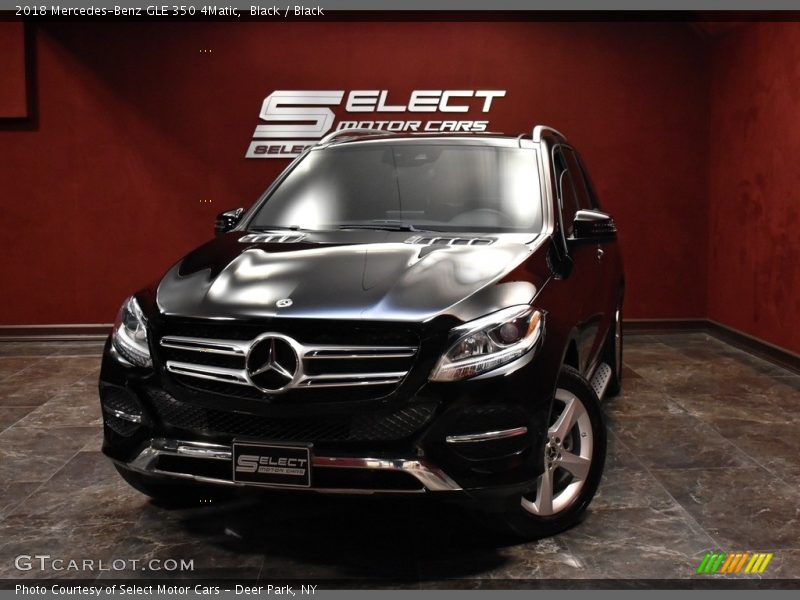 Black / Black 2018 Mercedes-Benz GLE 350 4Matic