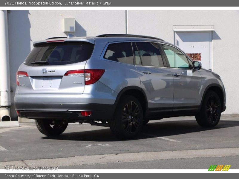 Lunar Silver Metallic / Gray 2021 Honda Pilot Special Edition