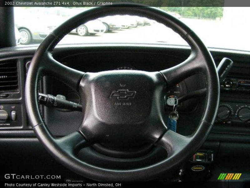 Onyx Black / Graphite 2002 Chevrolet Avalanche Z71 4x4