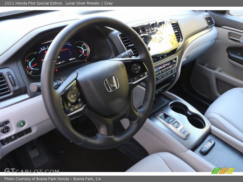 Lunar Silver Metallic / Gray 2021 Honda Pilot Special Edition