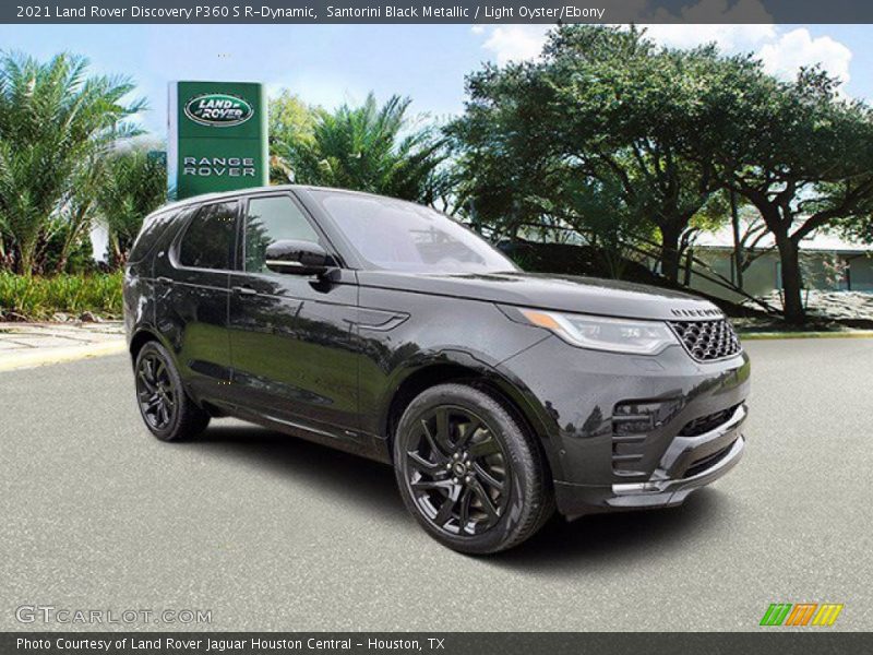 Santorini Black Metallic / Light Oyster/Ebony 2021 Land Rover Discovery P360 S R-Dynamic