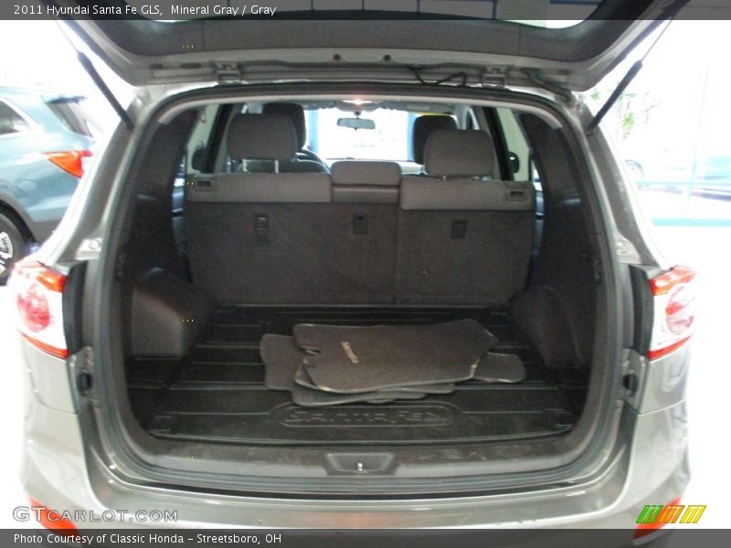 Mineral Gray / Gray 2011 Hyundai Santa Fe GLS