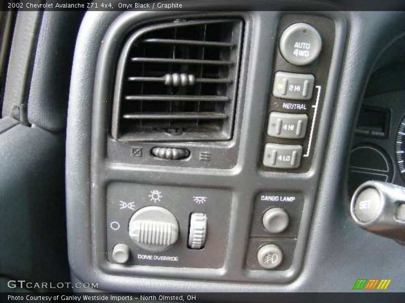 Onyx Black / Graphite 2002 Chevrolet Avalanche Z71 4x4