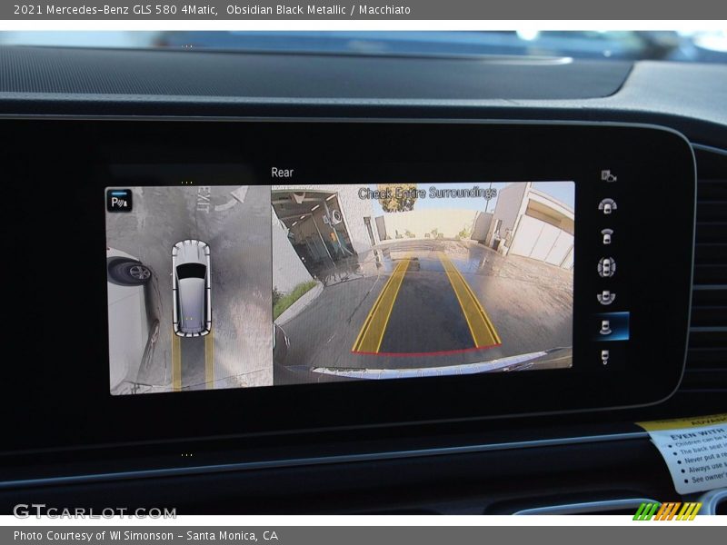Obsidian Black Metallic / Macchiato 2021 Mercedes-Benz GLS 580 4Matic