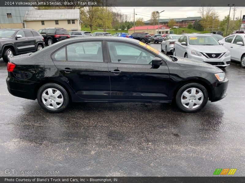 Black / Titan Black 2014 Volkswagen Jetta S Sedan