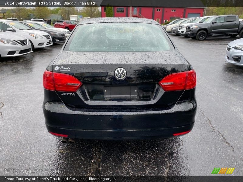 Black / Titan Black 2014 Volkswagen Jetta S Sedan