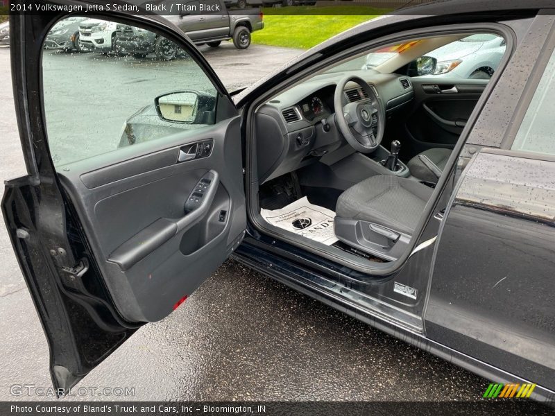 Black / Titan Black 2014 Volkswagen Jetta S Sedan