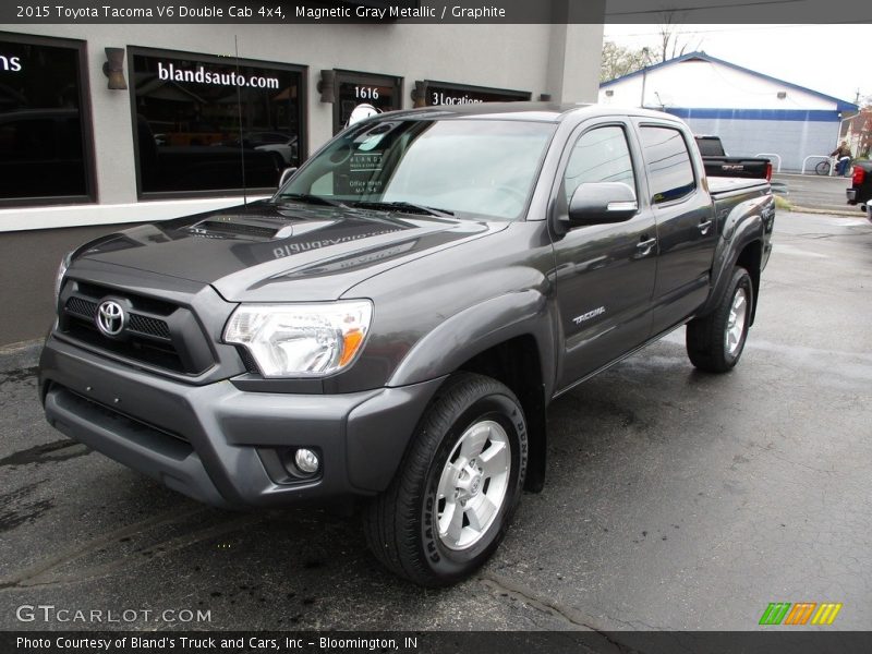 Magnetic Gray Metallic / Graphite 2015 Toyota Tacoma V6 Double Cab 4x4