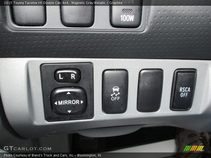 Magnetic Gray Metallic / Graphite 2015 Toyota Tacoma V6 Double Cab 4x4