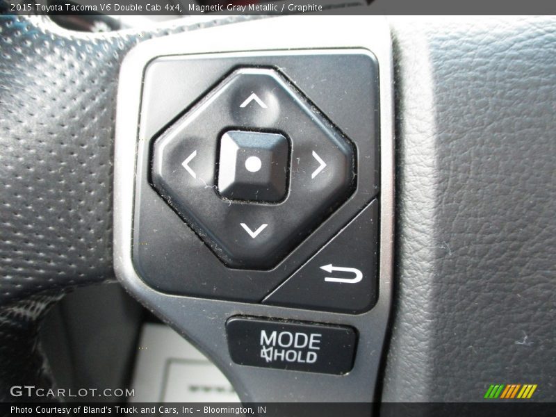 Magnetic Gray Metallic / Graphite 2015 Toyota Tacoma V6 Double Cab 4x4