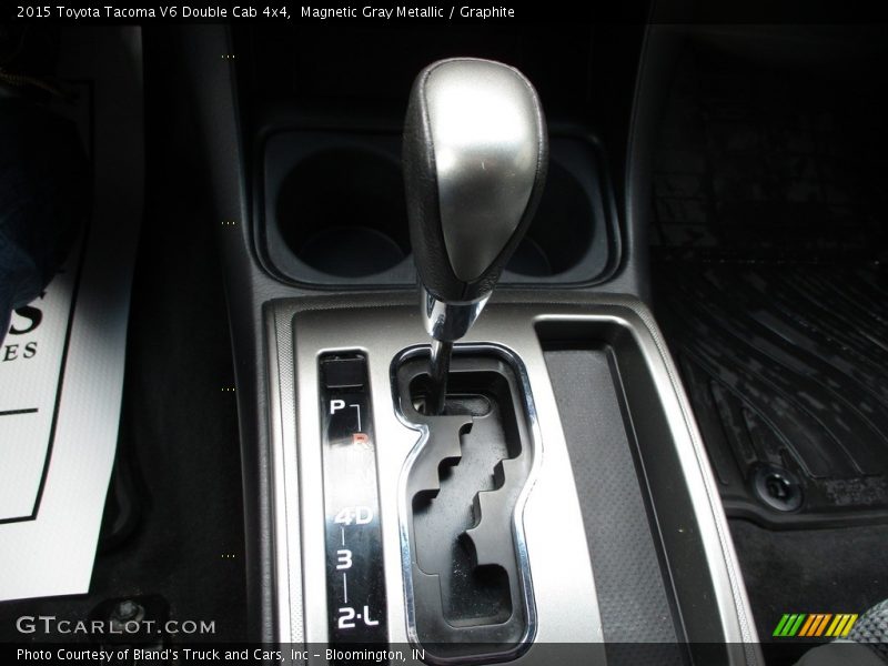 Magnetic Gray Metallic / Graphite 2015 Toyota Tacoma V6 Double Cab 4x4