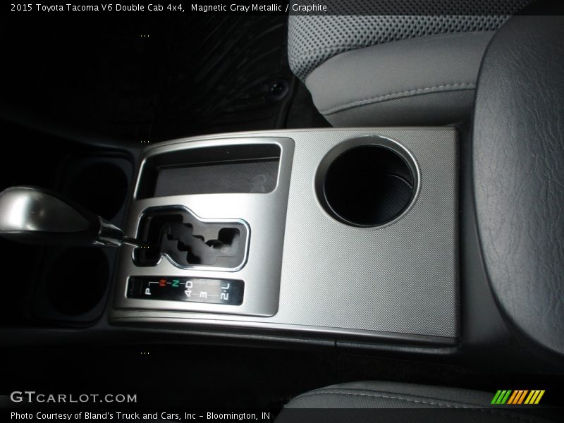 Magnetic Gray Metallic / Graphite 2015 Toyota Tacoma V6 Double Cab 4x4