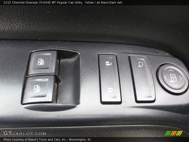 Yellow / Jet Black/Dark Ash 2015 Chevrolet Silverado 3500HD WT Regular Cab Utility