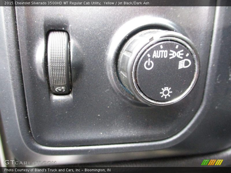 Yellow / Jet Black/Dark Ash 2015 Chevrolet Silverado 3500HD WT Regular Cab Utility