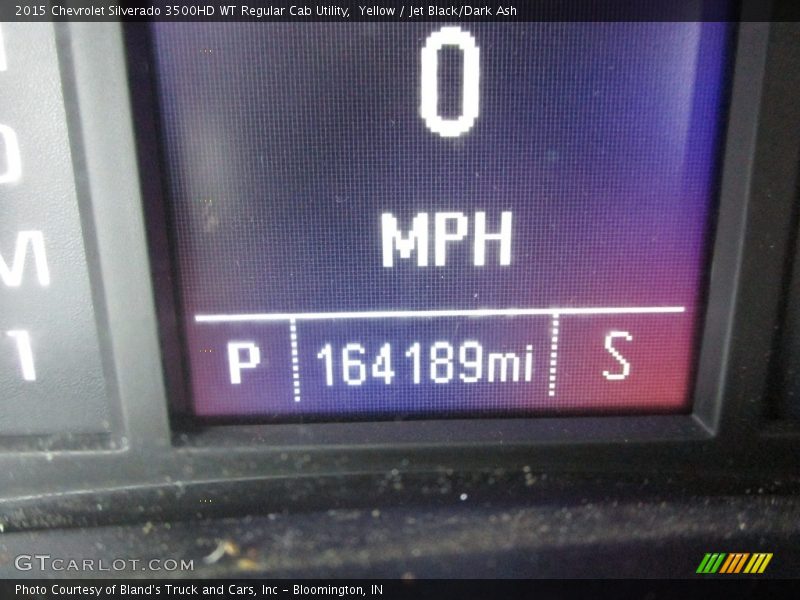 Yellow / Jet Black/Dark Ash 2015 Chevrolet Silverado 3500HD WT Regular Cab Utility