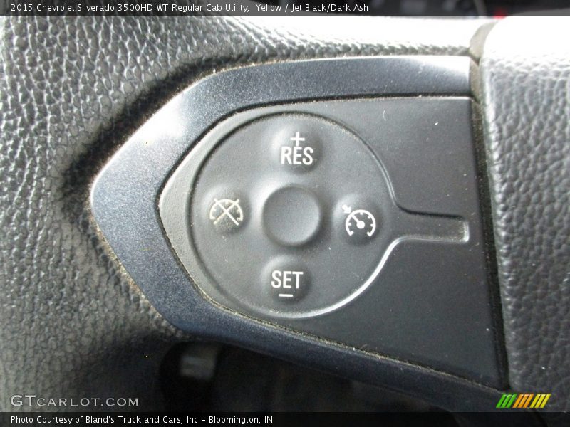 Yellow / Jet Black/Dark Ash 2015 Chevrolet Silverado 3500HD WT Regular Cab Utility