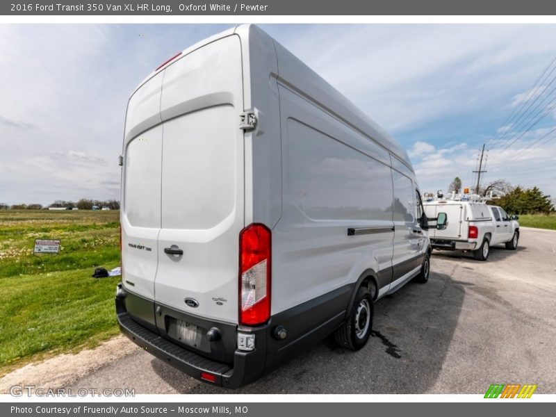 Oxford White / Pewter 2016 Ford Transit 350 Van XL HR Long