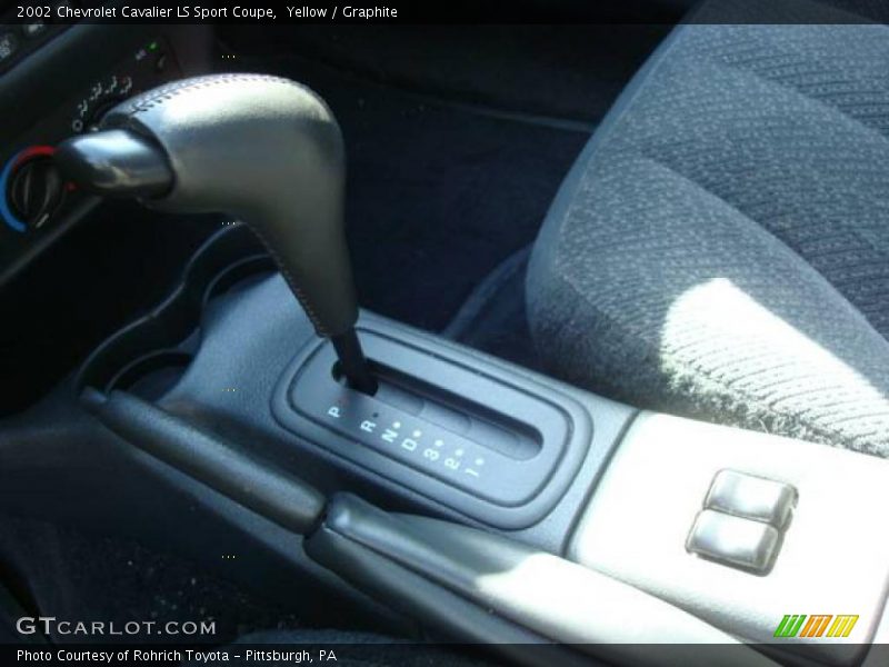 Yellow / Graphite 2002 Chevrolet Cavalier LS Sport Coupe