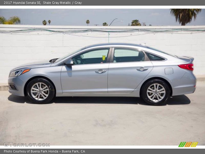 Shale Gray Metallic / Gray 2017 Hyundai Sonata SE