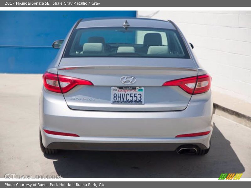 Shale Gray Metallic / Gray 2017 Hyundai Sonata SE