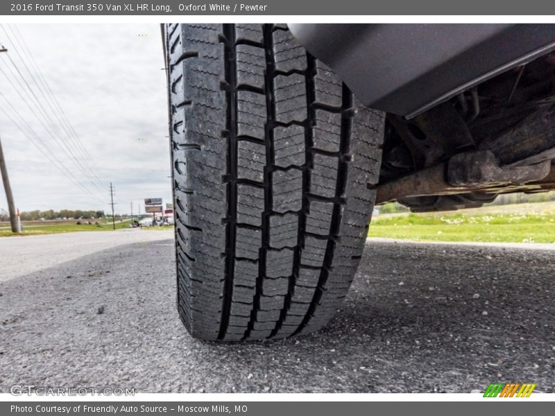 Oxford White / Pewter 2016 Ford Transit 350 Van XL HR Long